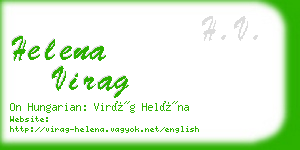 helena virag business card